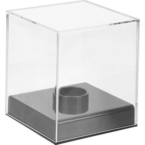 Vitrine transparente pour balles de baseball, boîte de présentation en acrylique, support pour balles de baseball-11x10CM-Transparent (1/3)