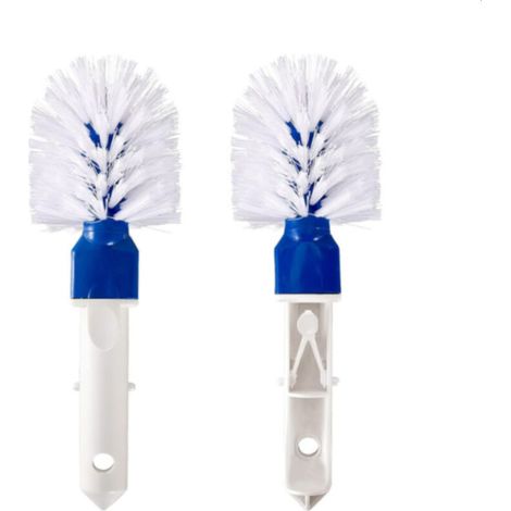Brosse d'angle de piscine - Tête de brosse ronde pour piscine hors sol et creusée - Spa salle de bain et cuisine (1/5)