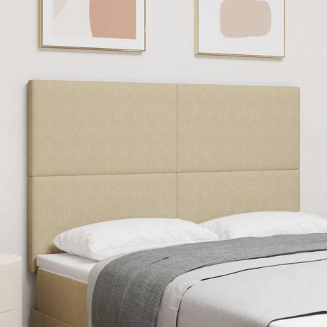 vidaXL Tête de lit Gris Vert Clair 160 cm Tissu en velours côtelé