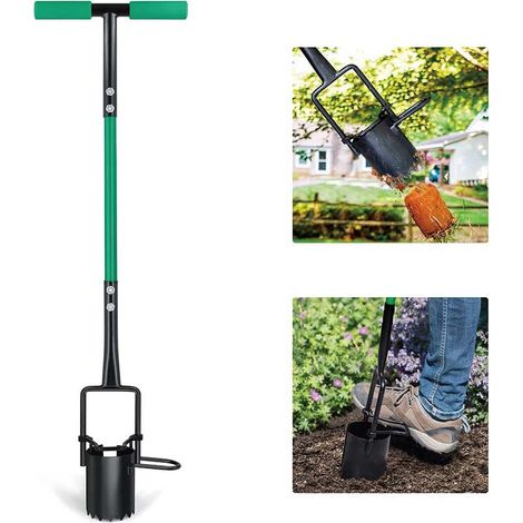 Outil de jardinage multifonctionnel détachable - Semoir et repiquage pour la plantation (1/5)