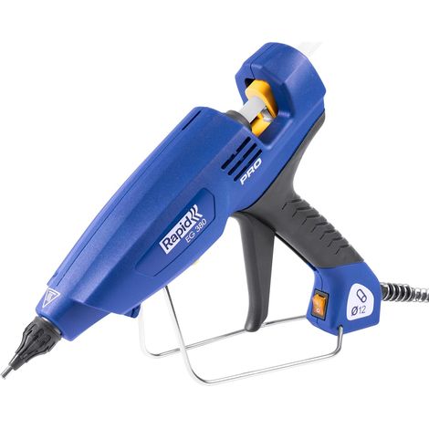 RAPID - EG380 - Pistolet à colle professionnel 2200g/h - Pour colle Ø12mm, réparation, gros œuvre et travaux intensifs - Boîte - (5000018)