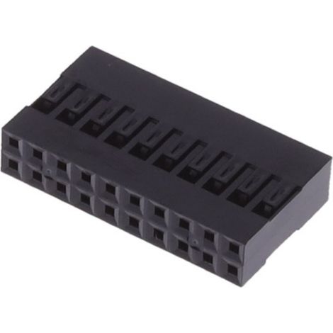 FCI Boîtier femelle pour câble Nbr total de pôles 20 65043-027ELF 1 pc(s)