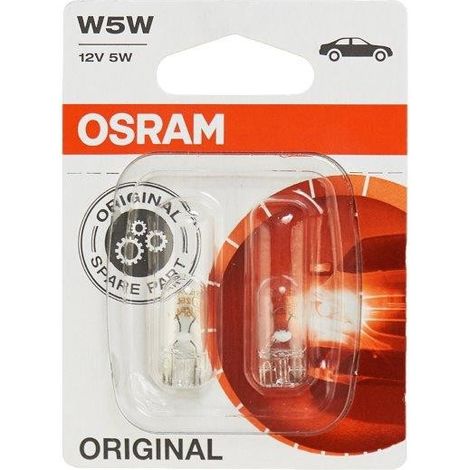 LAMPADE W5W 12V 5W OSRAM 2PZ