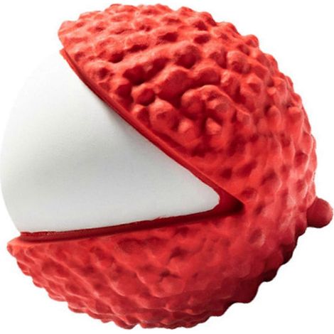 Lychee Shape Natural Rubber jouet – interactif Sound – pour Clean dents et Gum Massage (1/5)
