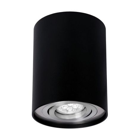 Spectrum - Spot intu00e9rieur en saillie - CHLOE GU10 noir - IP20, 10W LED max - Ru00e9f : SLIP004003