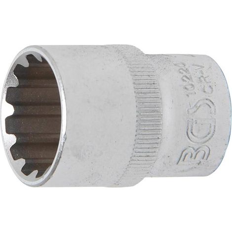 Douille pour Clé Gear Lock 12,5 mm (1/2) - 20 mm - Acier Résistant - Précision et Durabilité, Cliquet 1/2 - D-Work (1/5)