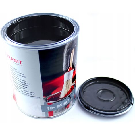 VERNICE CASE IH 1L nero satinato RAL 9005 lattina PER MACCHINE