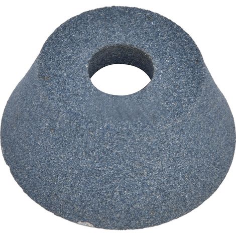 Messerschärfer in Schalenform aus braunem Korund, hohe Härte, langlebige Keramikschleifscheibe, brauner Korund, 60 (1/5)