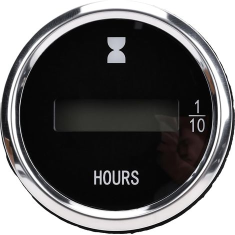 Compteur horaire mécanique Irfora, minuterie de précision 52 mm (1/5)