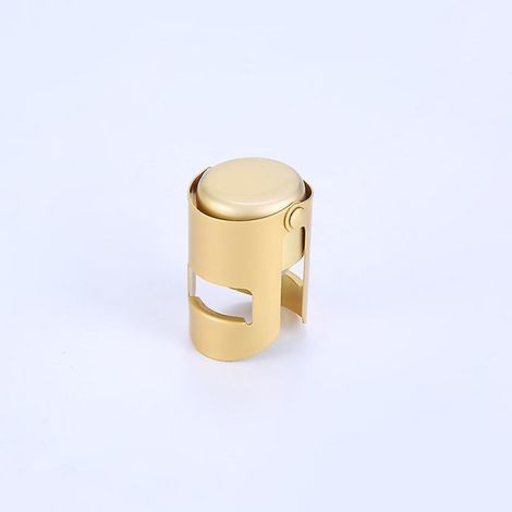 Bouchon de vin rouge en acier inoxydable pour bouteille de champagne, étanche et réutilisable, accessoire de cave, 1 pièce. (1/5)