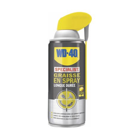 Graisse spray longue durée système professionnel - WD40 : 33215