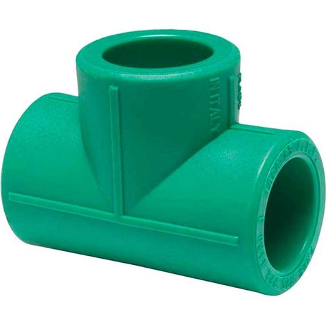 TEE FEMMINA IN PPR VERDE PN25 Ø32 mm