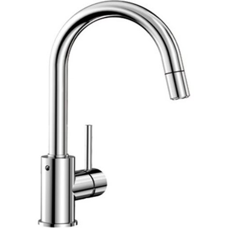 Blanco Mida-S grifo de cocina cromado diseño contemporáneo (1/5)