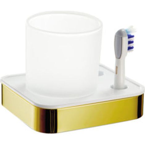 MANILLONS TORRENT 06522056 Portacepillos Pared Oro Brillo PVD - ref: 06522056 (1/2)