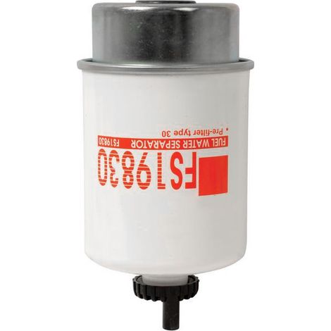 The FS19830 87802923 46553976 fuel/water separator filter element is suitable for Fleetguard. (1/4)