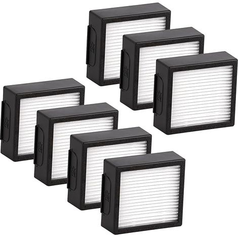 (Paquete de 7) Filtros HEPA de repuesto para iRobot Roomba i5+/J5/J5 PLUS  Accesorios para aspiradoras, Accesorios para robots aspiradores, Filtros (1/5)