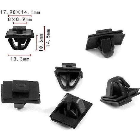 50 clips de fixation pour moulures latérales de carrosserie avec mastic 87756-38000 pour Hyundai Kia (1/4)