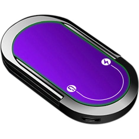 Briquet électrique rechargeable 2 en 1 et support de téléphone. Coupe-vent, portable et élégant. Idéal pour les voyages, le bureau et les cadeaux. (1/5)