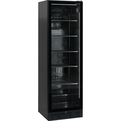 Armoire à Boisson Professionnelle Vitrée Noire 347 L - Tefcold
