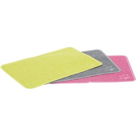 TrAdE Shop Traesio - Tappeto Tappetino Per Cibo Coperta Animali Per Alimenti 60x40cm Colori Assortiti -