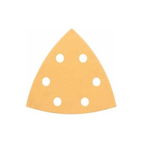 Schleifblatt C470 für Deltaschleifer, 93 mm, 80, 6 Löcher, Klett, 5er-Pack (1/5)