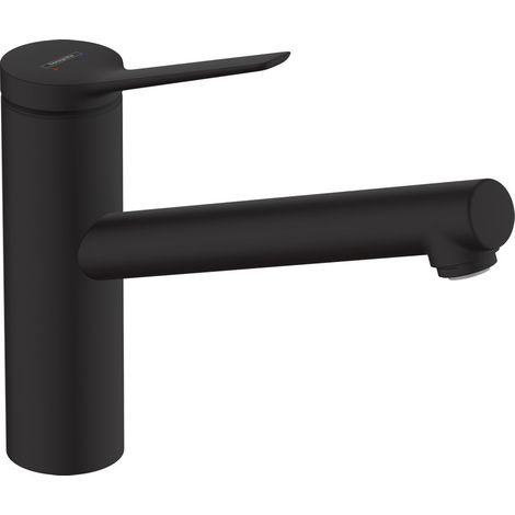 Hansgrohe Zesis M33 - Grifo de fregadero 150, negro matee 74802670 (1/5)