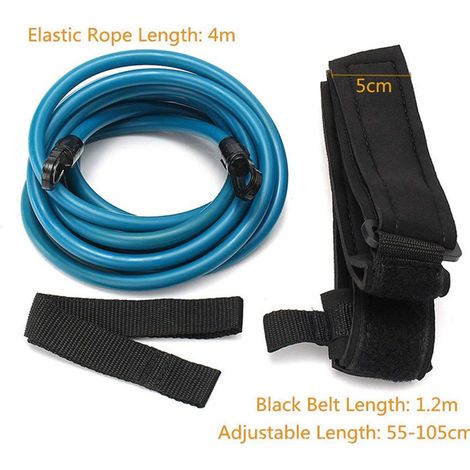 Bande de résistance élastique en tissu pour le renforcement musculaire, la musculation, la natation, les bras et les mains. (1/5)