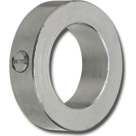 Stellring DIN705 A 25 verzinkt, Klemmring, Wellenring, Sicherungsring, hohe Stabilität, Stahl, verzinkt-blau, M8x10, 16mm, 1 Stück