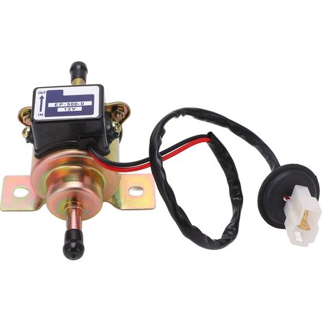 Universelle 12-V-Elektrokraftstoffpumpe 0,03–0,04 MPa 110 l/h 1,0–1,3 A EP 500 0 Ersatzteil (1/5)
