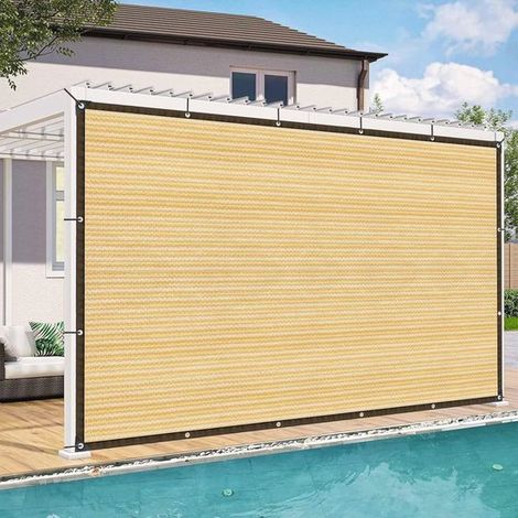 Rete ombreggiante beige 2x3 metri per giardino e patio - Protezione solare e protezione (1/5)