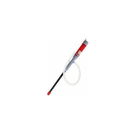 Rouge Electrique Pompe à Siphon de Transfert Batterie Liquide l'eau Pompe à Piles Tuyau de Siphon Essence Gaz Carburant Pompe Main Aspiration (1/5)