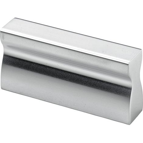 Hettich Möbelgriff Aluminium silber 10,0 x 46,0 x 23,0 mm - 1 Stück Möbelgriff