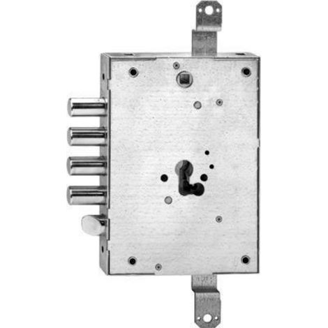 SERRATURA METALLO APPLICARE 668-G01 ISEO - F.SAGOM M2 TRIPL+SCR IP.MM 28 E.MM 63 (MOTTURA) - 1 pezzo (1/3)