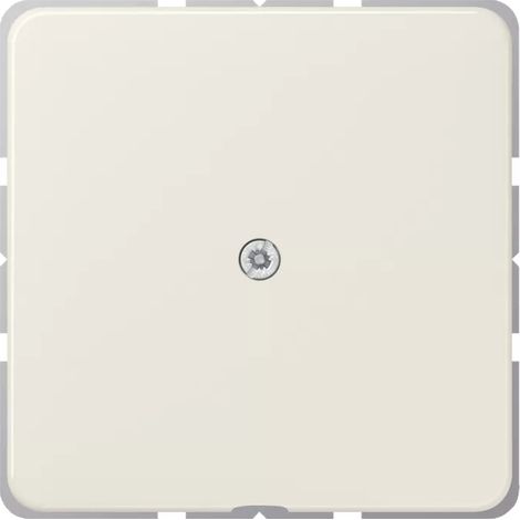 Jung Leitungsauslass mit Zugentlastung, Duroplast, Serie CD, weiß 590 A (1/2)