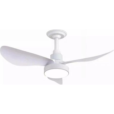 82cm Ceiling Fan with Light Remote Control, Quiet Reversible DC Motor, 3CCT Dimmable Memory, Modern Fan for Bedroom Living Room Kitchen,White (1/4)