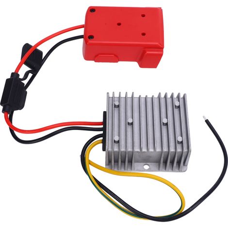 Convertisseur tension 18V vers 12V 17-55V entrée – Sortie 20A 240W batterie réducteur voiture RC lumière LED, électricité (1/5)