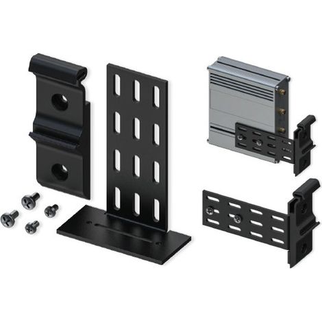 Teltonika PR5MEC23 kit de montaje Negro ABS, Acero (1/2)