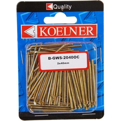 Zimmermannsnägel 2,0x40mm verzinkt, [OP 100] (1/5)