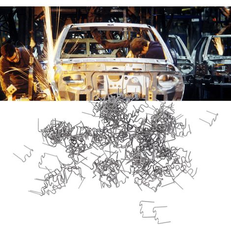 (Exklusiv in Chile erhältlich) 0,8 mm gewellte Schweißnägel für die Reparatur von Autokarosserien, 500 Stück (1/5)