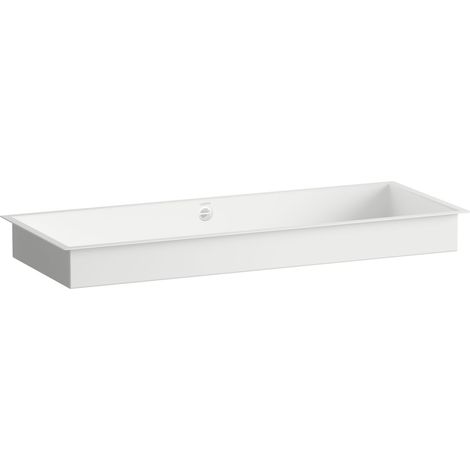 LAUFEN METAPHOR lavabo empotrado desde abajo, rectangular, sin (1/2)