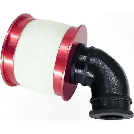 Filtre à air universel pour voiture, nettoyant moteur à huile, pièce compatible multi-modèles, rouge, unité. (1/5)