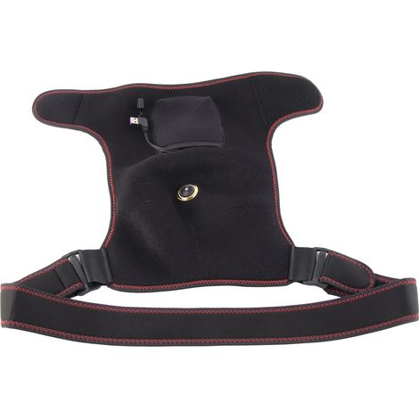 Coussin chauffant pour épaule, enveloppe thermique ajustable pour douleurs musculaires et thérapie par la chaleur. (1/5)