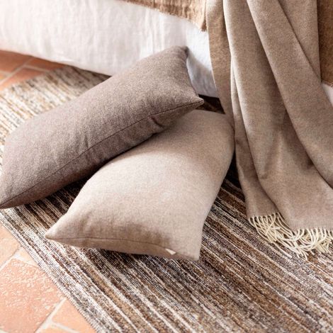VIVARAISE - Tapis décoratif Vivaraise Zungu - Structuré Noisette 160 x 230 cm (1/5)
