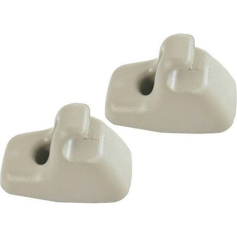 2 clips de fixation pour pare-soleil avant de voiture. compatibles avec les modèles Ram 1500. 2500. 3500. 4500 et 5500 (2009-2019) - 1HS09BD1AA (1/5)