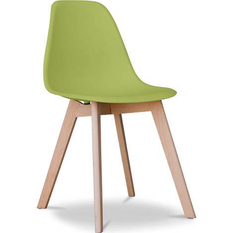 Dining Chair Denisse Scandi style Premium Design Olive Wood, PP