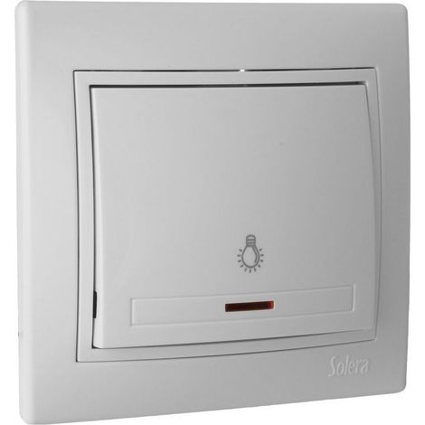 Interruttore solera erp04ilu 10A 250V luminoso (1/3)