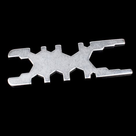 Clé à molette multifonctionnelle en acier, pour robinets, pour l'entretien, le montage et la réparation à domicile.-AquaForge