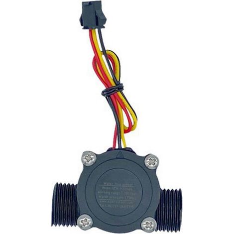 Capteur de débit d'eau à effet Hall G1/2" 1-30 L/min 1,75 MPa (1/5)