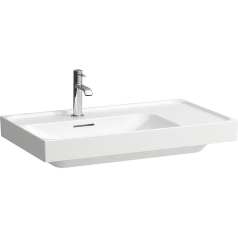 LAUFEN MEDA lavabo, encastrable, 800x460mm, tablette à droite, 3