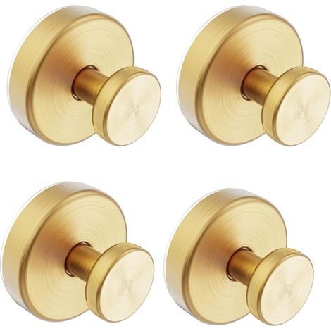 Ganci a ventosa per doccia, ganci portasciugamani rimovibili per bagno, finestra, accappatoio - Set da 4